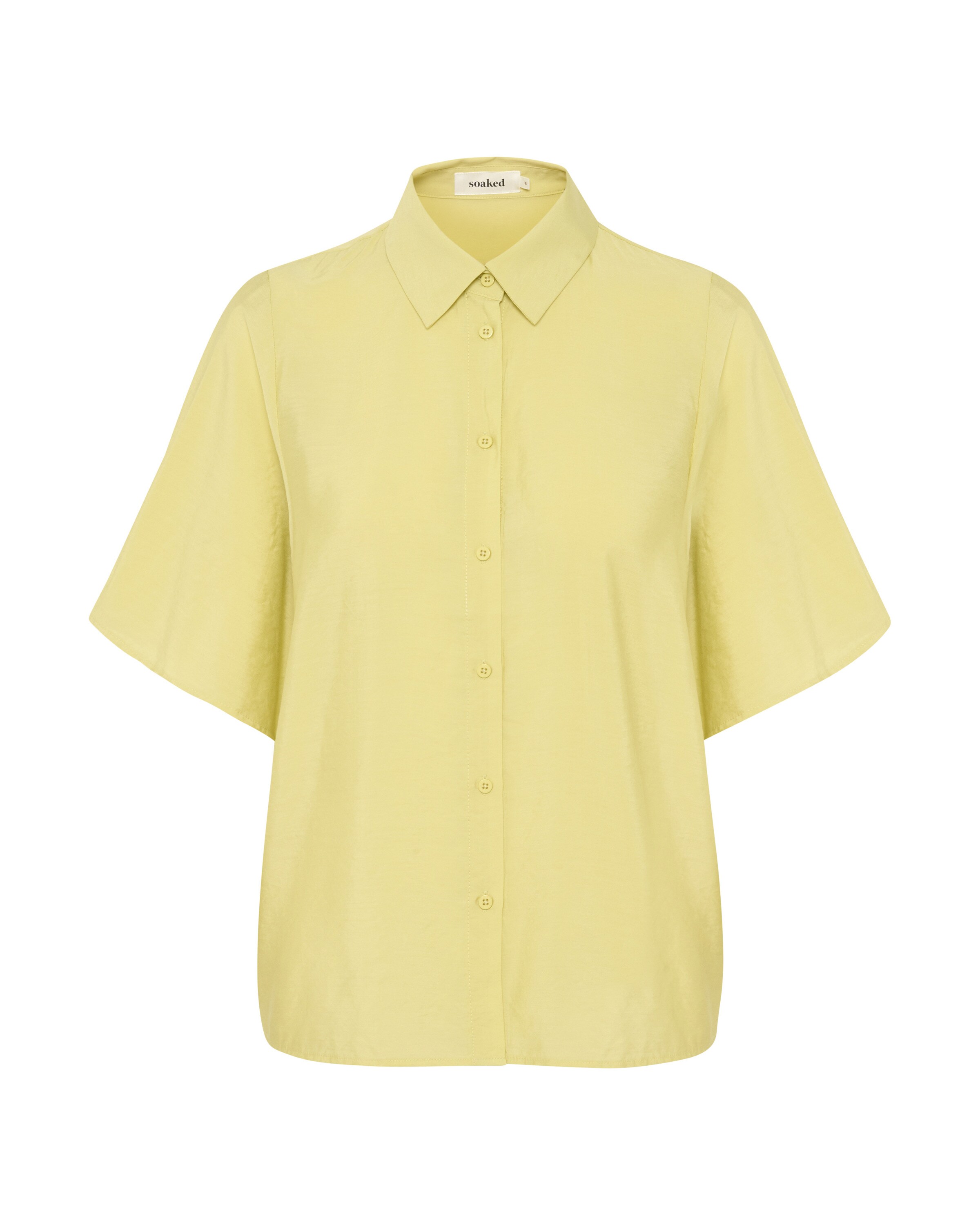 SOAKED IN LUXURY Blouse 'Leodora Stefani' in Yellow: front
