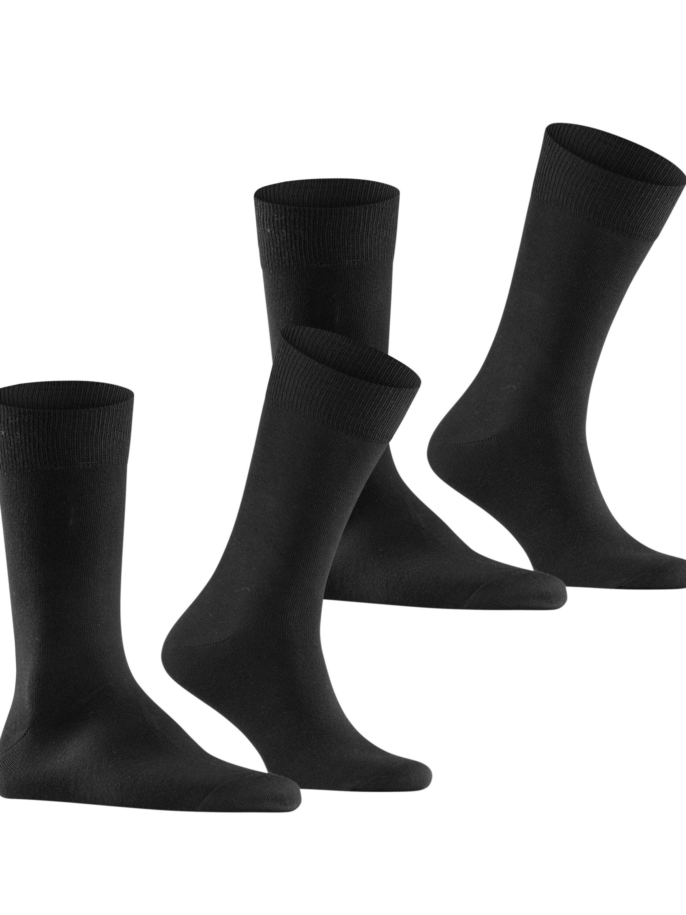 BURLINGTON Socks 'Everyday 2-Pack' in Black