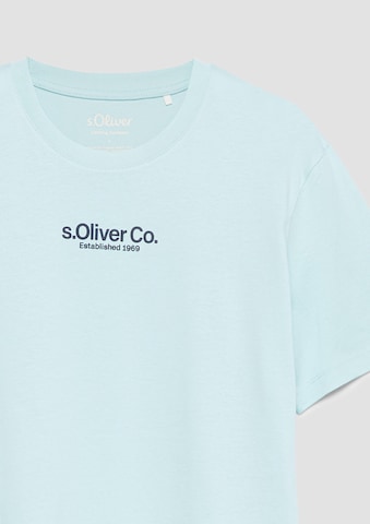 s.Oliver Μπλουζάκι σε μπλε