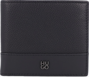 HUGO Wallet 'Quantic' in Blue: front