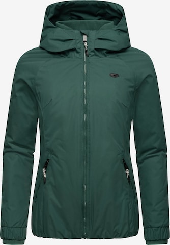 Veste fonctionnelle 'Dizzie' Ragwear en vert : devant