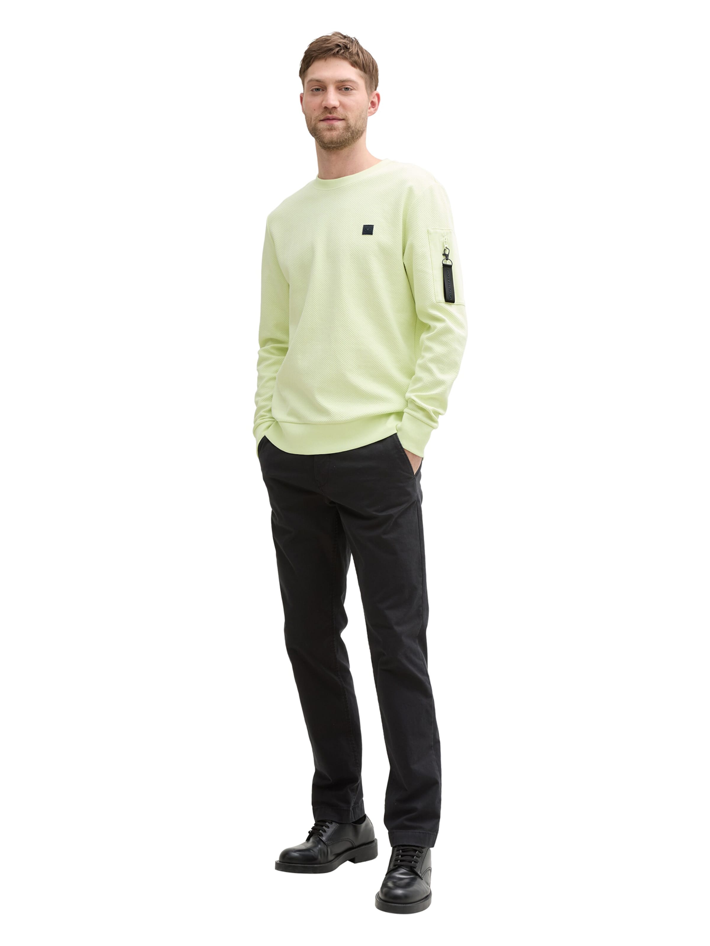 TOM TAILOR Sweatshirt in Groen