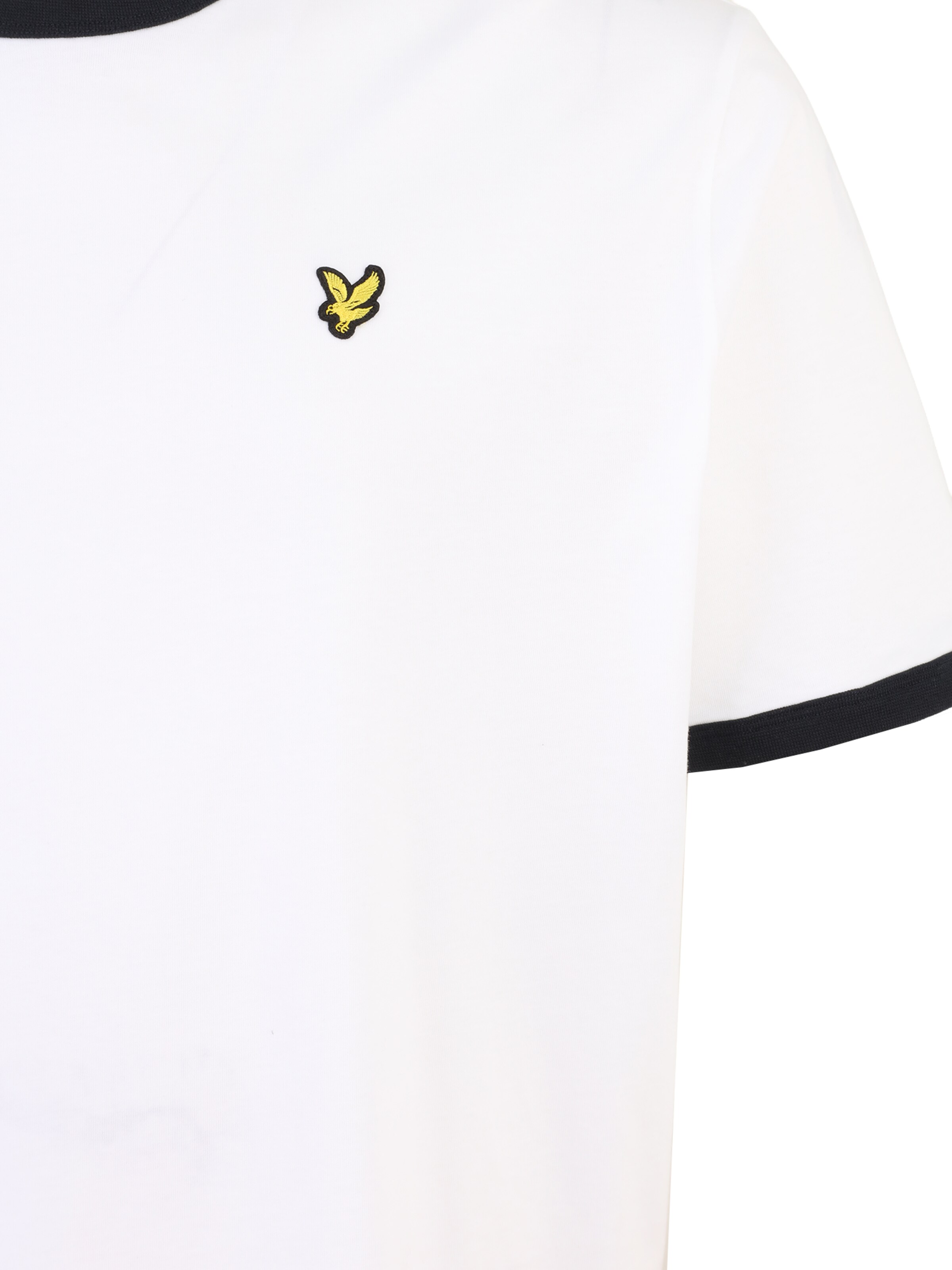 Lyle & Scott Big&Tall Bluser & t-shirts 'Ringer' i hvid