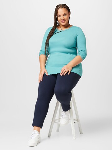 T-shirt 'FPZamond' Fransa Curve en bleu