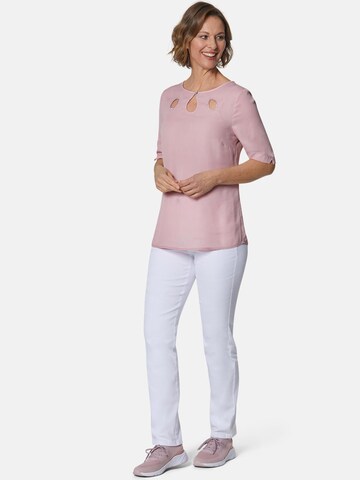 Goldner Blouse in Roze