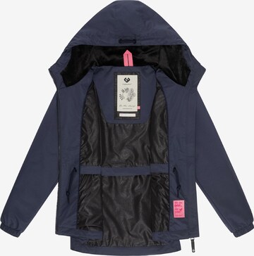 Ragwear Weatherproof jacket 'Dankka' in Blue