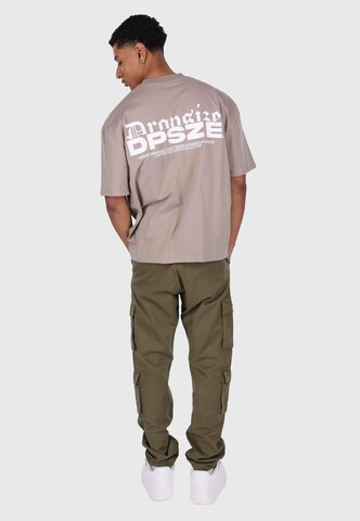 T-Shirt Dropsize en gris