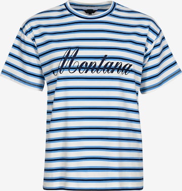 T-shirt South Beach en bleu : devant