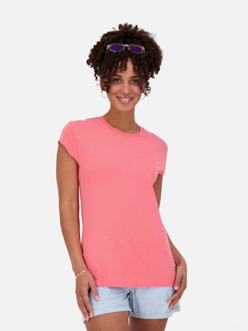 Alife and Kickin T-shirt 'Mimmy' i rosa: framsida