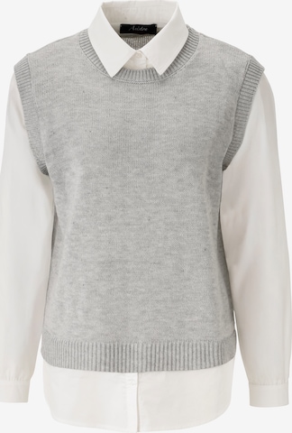 Aniston CASUAL Sweater in Grey: front