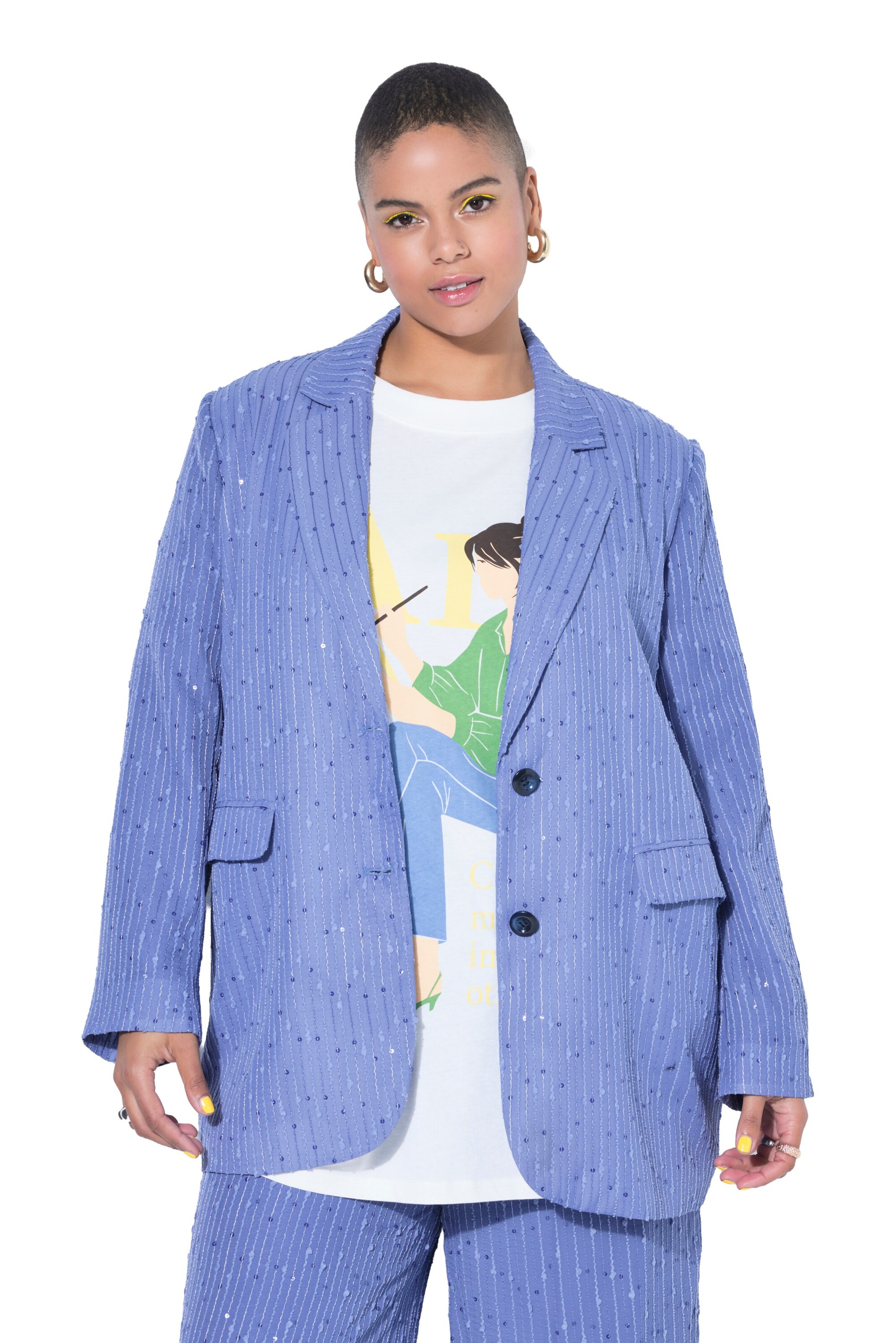 Studio Untold Blazer in Blau: Vorderseite