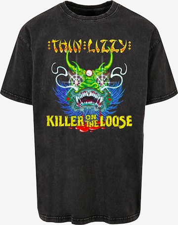 Merchcode Shirt 'Thin Lizzy - Killer' in Black: front