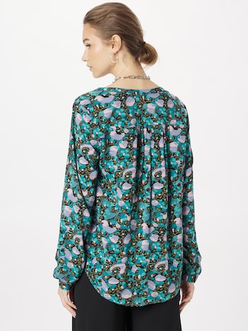 QS Blouse in Blauw