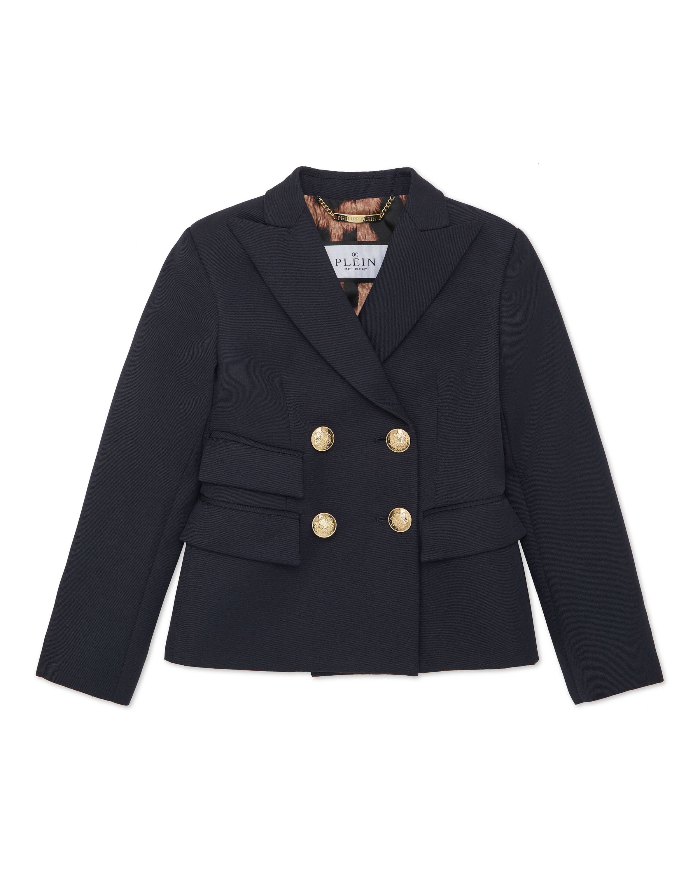 Philipp Plein - Blazer em azul: frente