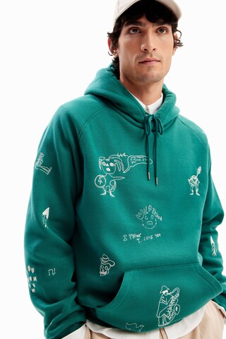 Desigual Sweatshirt in Grün