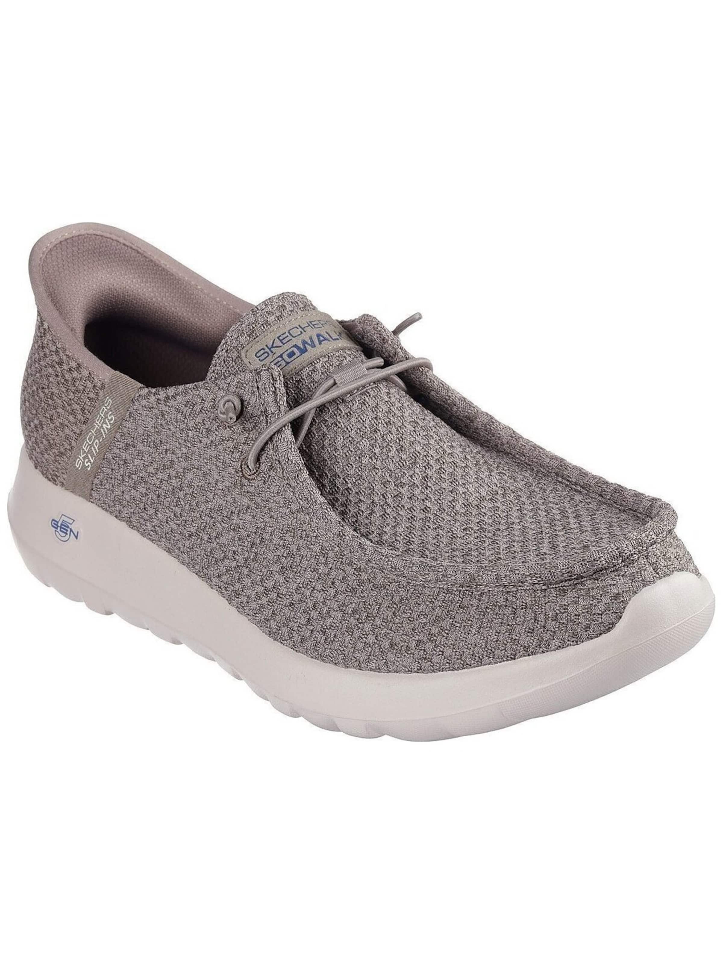 SKECHERS Slip On 'Skechers Go Walk Max - Halyco'‌‌‌‌‌‌‌‌‌‌ in Grau: Vorderseite