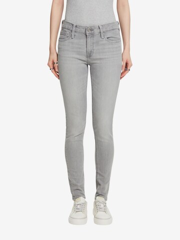 ESPRIT Skinny Jeans in Grijs: voorkant