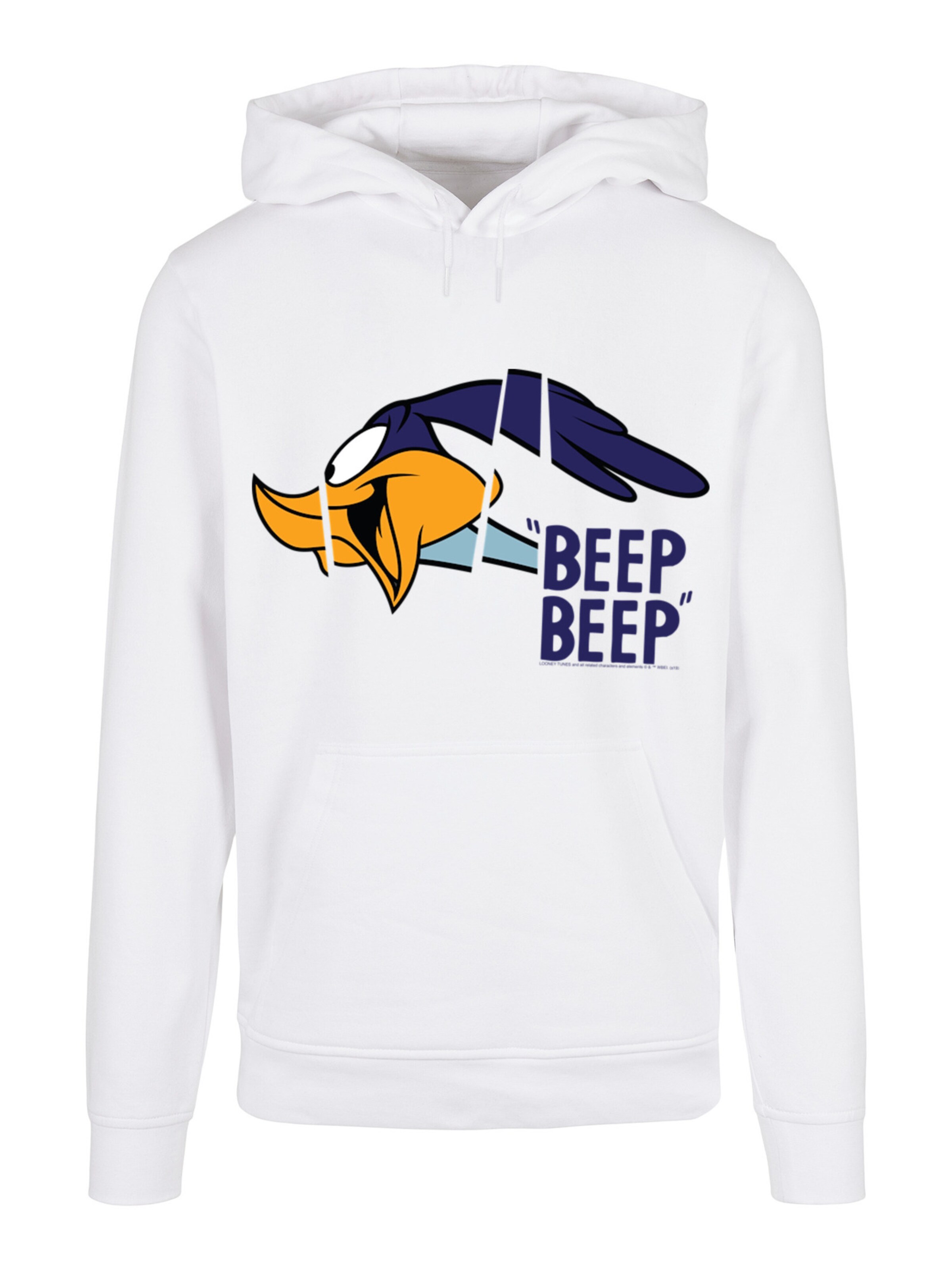 Sweat-shirt F4NT4STIC en blanc : devant