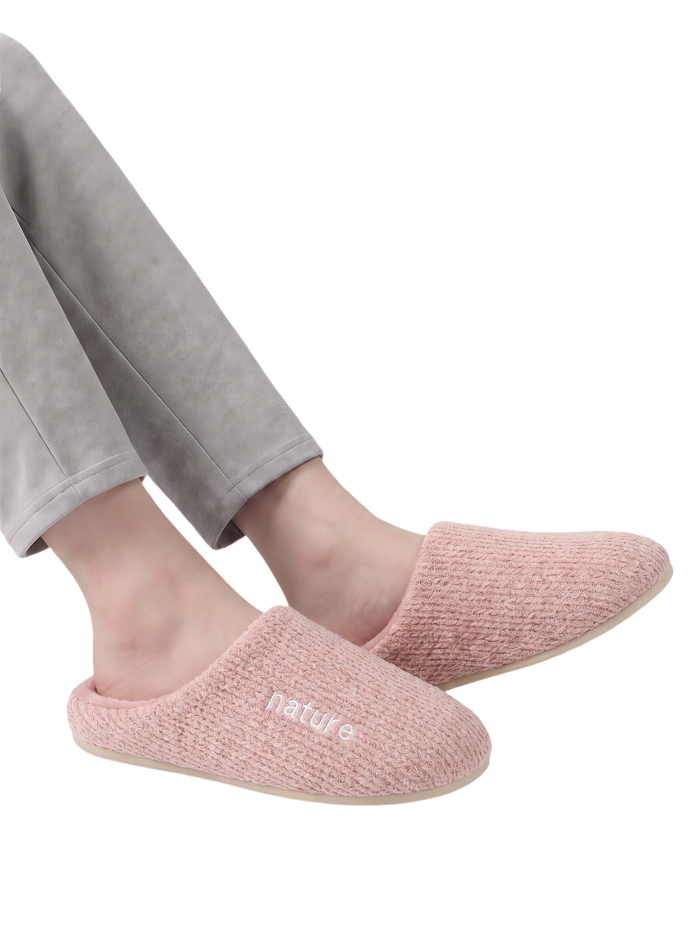 BONVERANO Hausschuh‌‌‌ in Pink