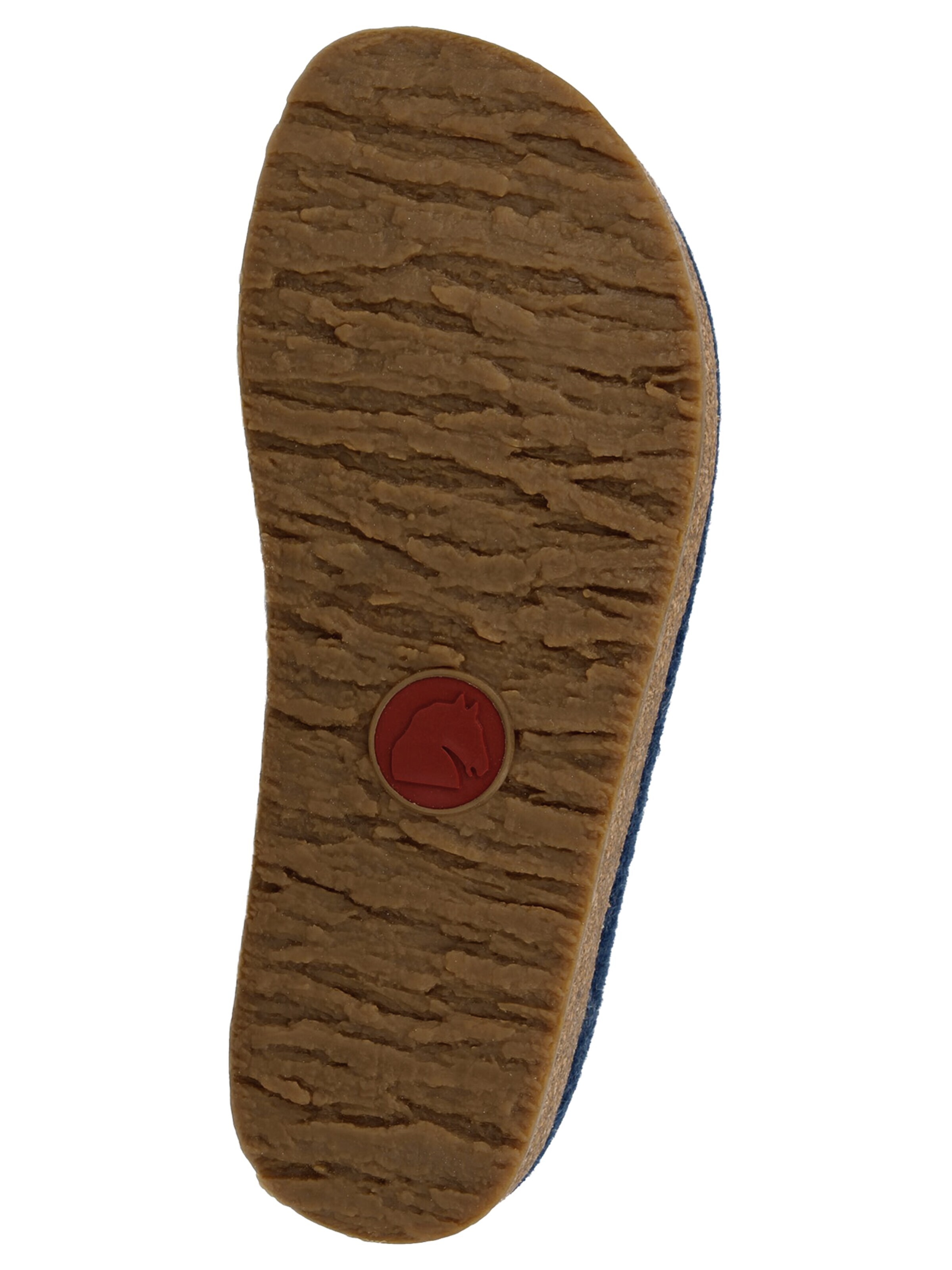 HAFLINGER Slippers 'Grizzly Torben' in Blue