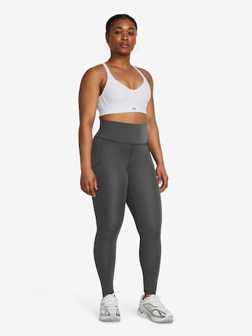 UNDER ARMOUR Skinny Sporthose 'Meridian' in Grau