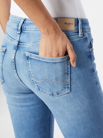 Pepe Jeans - Skinny Calças de ganga 'PIXIE' em azul
