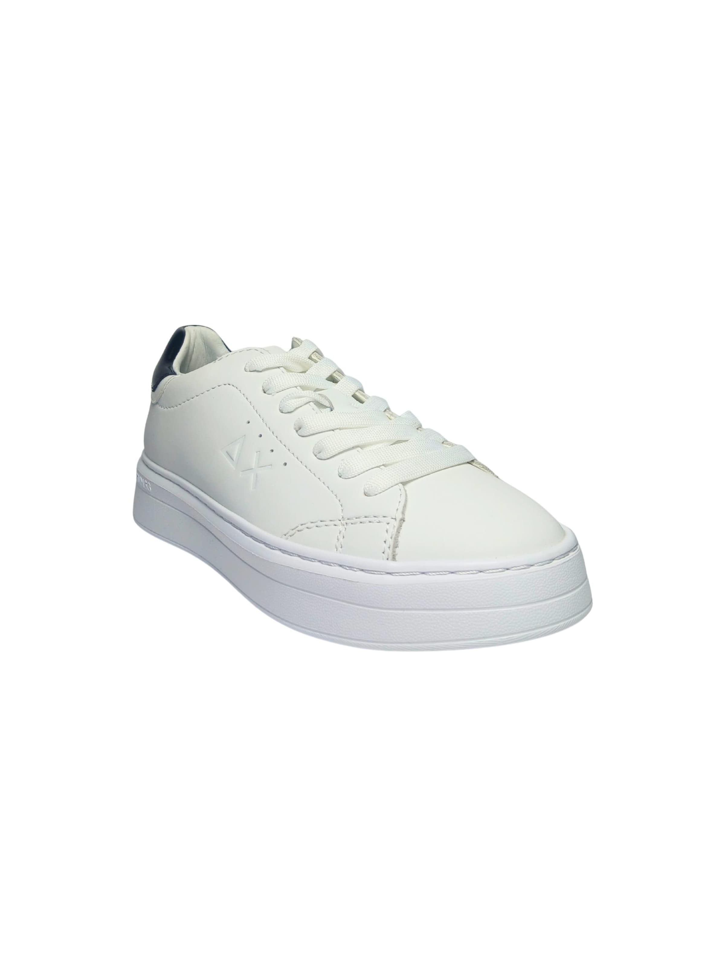 Baskets basses SUN68 en blanc