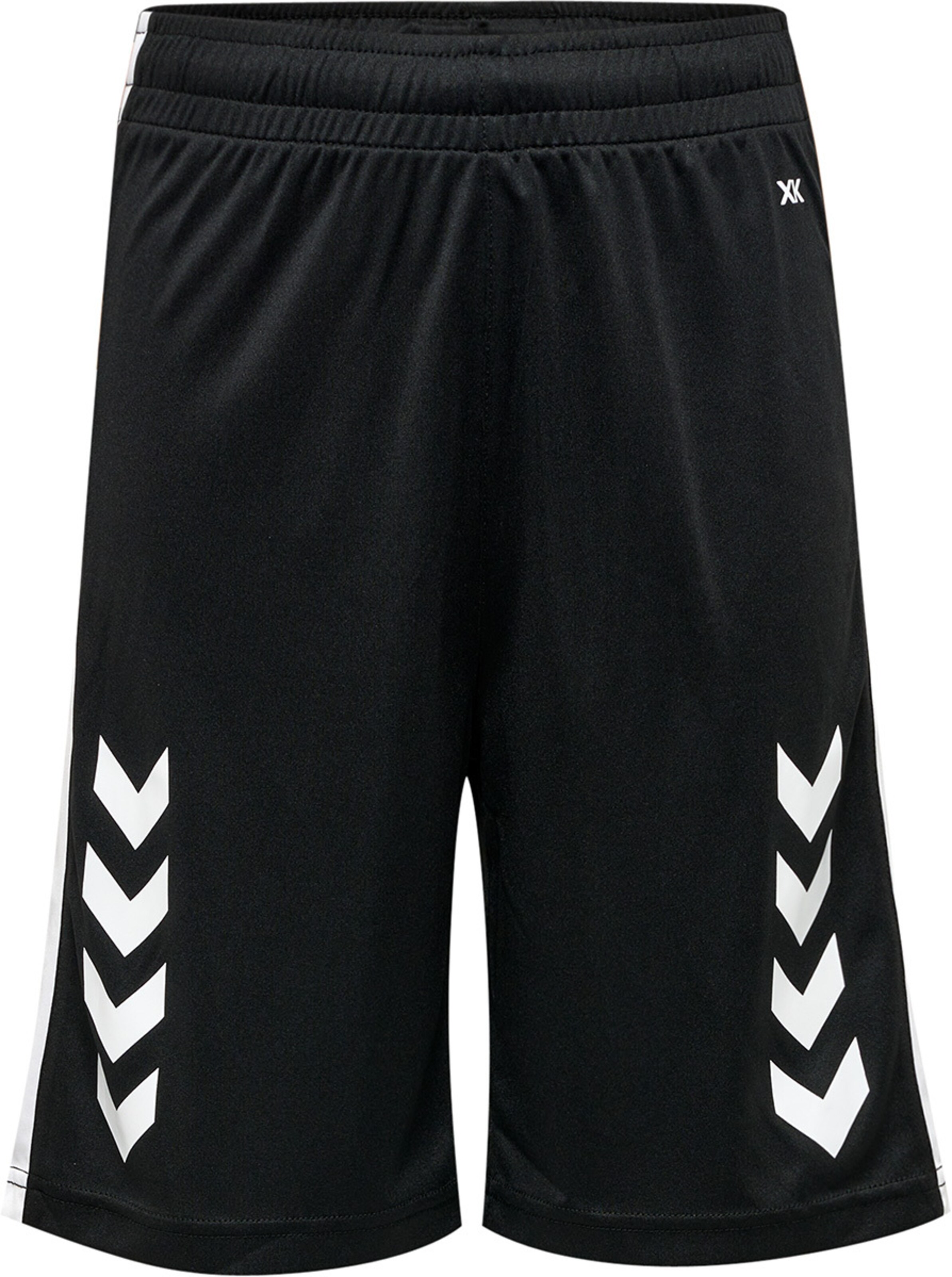 Hummel Regular Sportshorts in Schwarz: Vorderseite