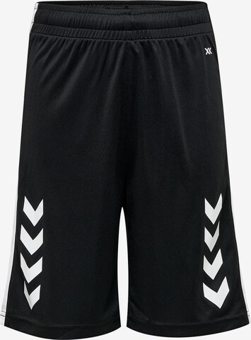 Hummel Workout Pants in Black: front