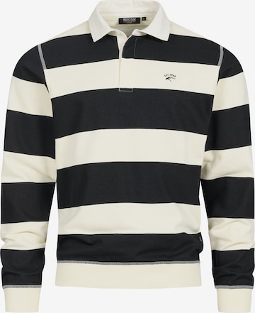 INDICODE JEANS Sweatshirt 'Dinaro' in Zwart: voorkant