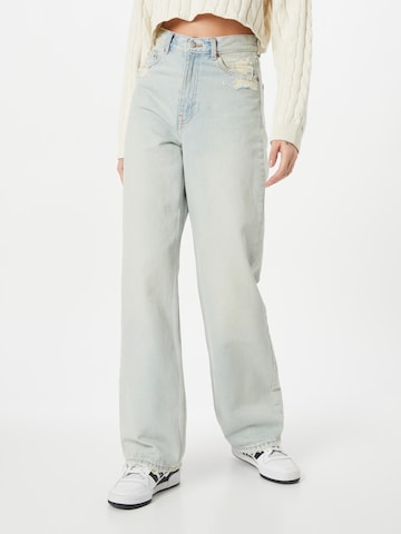 Dr. Denim Wide leg Jeans 'Echo' in Blauw: voorkant