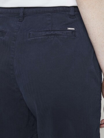 TOM TAILOR DENIM Normální Chino kalhoty – modrá