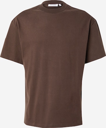 WEEKDAY Tričko 'Great' - Hnedá: predná strana