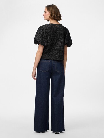 PIECES Blouse 'PCGretchen' in Zwart