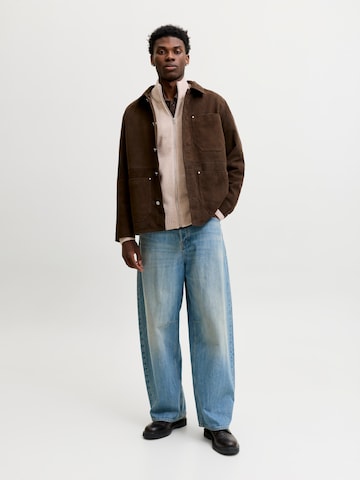 Vestes en maille 'JJSOHO OLLIE' JACK & JONES en beige