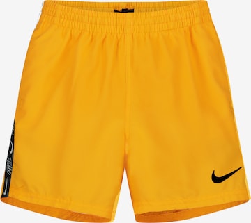 Shorts de bain Nike Swim en orange : devant