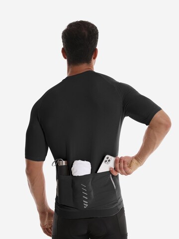 WULIBIKE - Camiseta en negro: frente