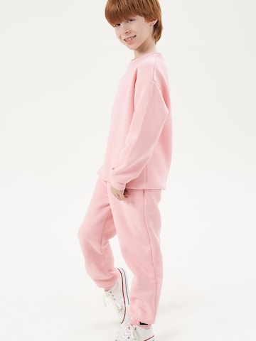 LOUIS LECLER Joggingpak 'Leo' in Roze
