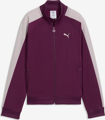 PUMA Sweatvest 'T7 Always On' in Roze: voorkant