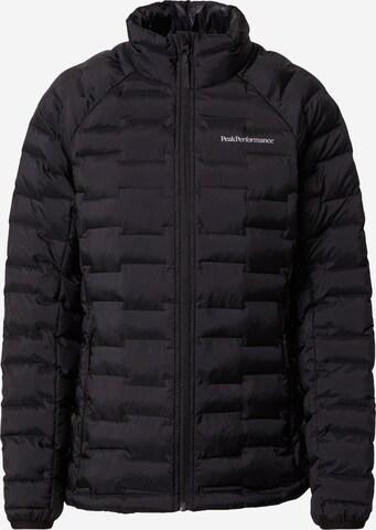 PEAK PERFORMANCE Outdoor Jacket 'Argon' in Black: front