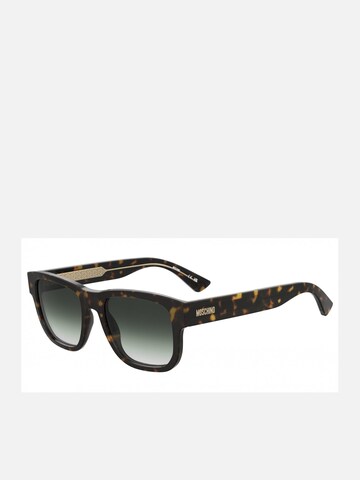 Lunettes de soleil MOSCHINO en marron