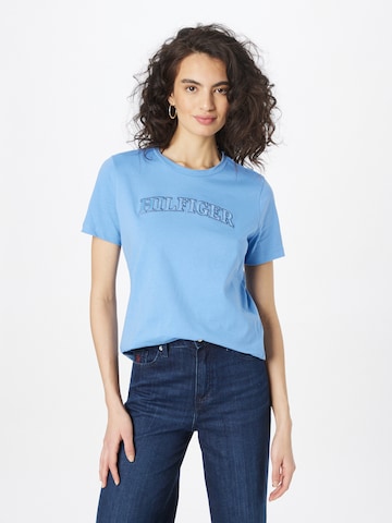 TOMMY HILFIGER T-Shirt in Blau: predná strana