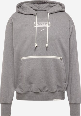 Sweat de sport NIKE en gris : devant