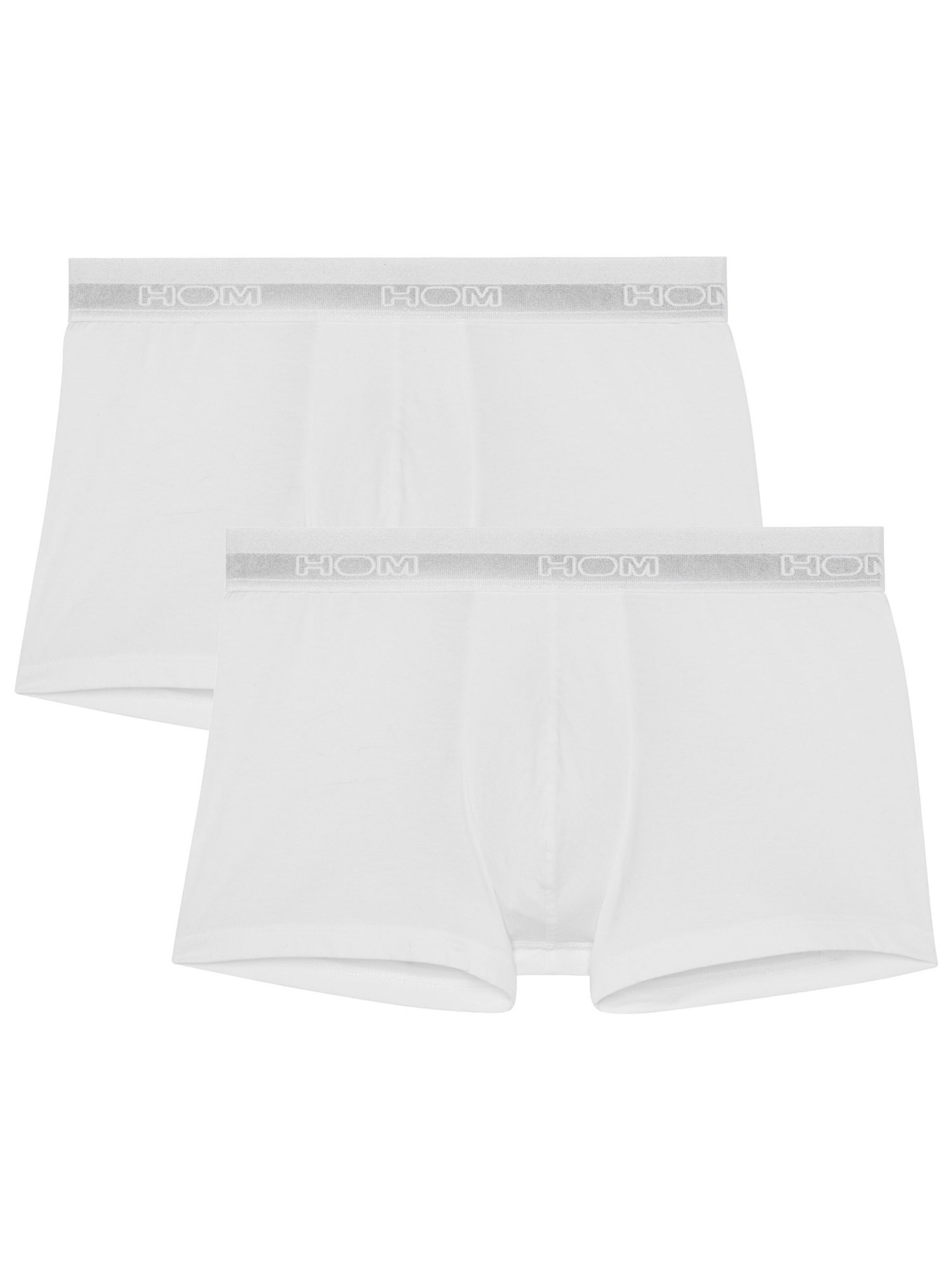 HOM Boxershorts ' Boxer Briefs Classic ' in Wit: voorkant