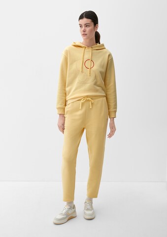 Effilé Pantalon s.Oliver en jaune