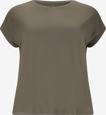 Q by Endurance Shirt 'Jenirei' in Brown: front