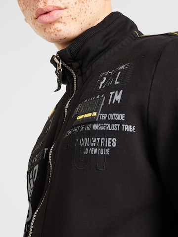 CAMP DAVID Sweat jacket in Black