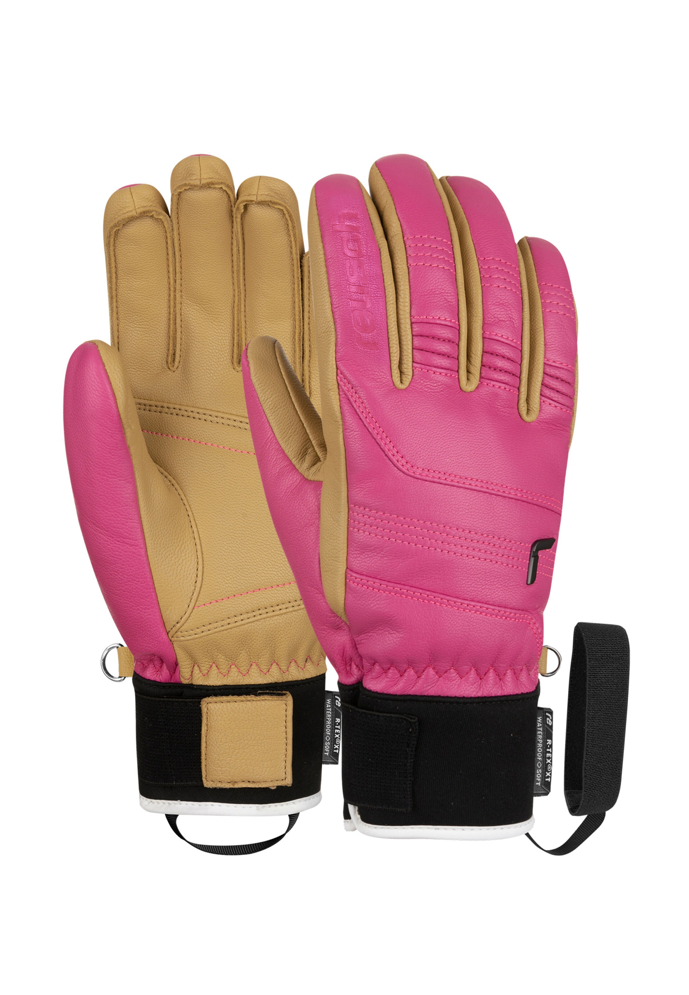 REUSCH Fingerhandschuhe 'Highland R-TEX® XT' in Braun: Vorderseite
