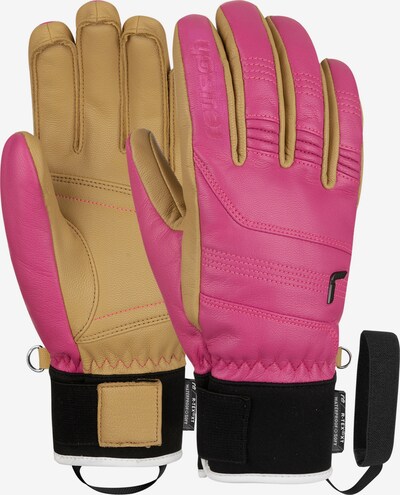 REUSCH Fingerhandschuhe 'Highland R-TEX® XT' in braun / pink, Produktansicht