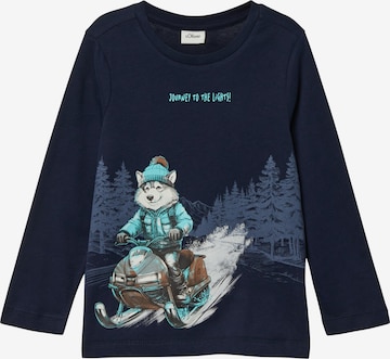 T-Shirt s.Oliver en bleu : devant